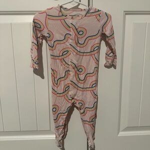 Magnetic Me Pink and Blue Footies Pajamas